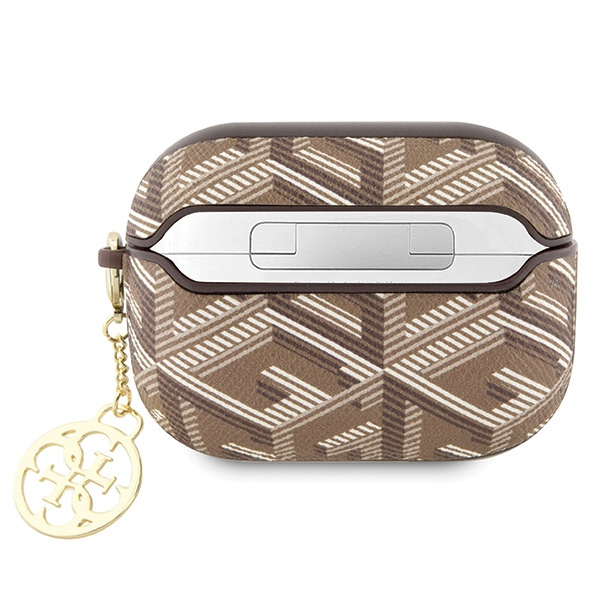 Etui Guess GUAPPGCE4CW AirPods Pro cover brązowy/brown GCube Charm Case