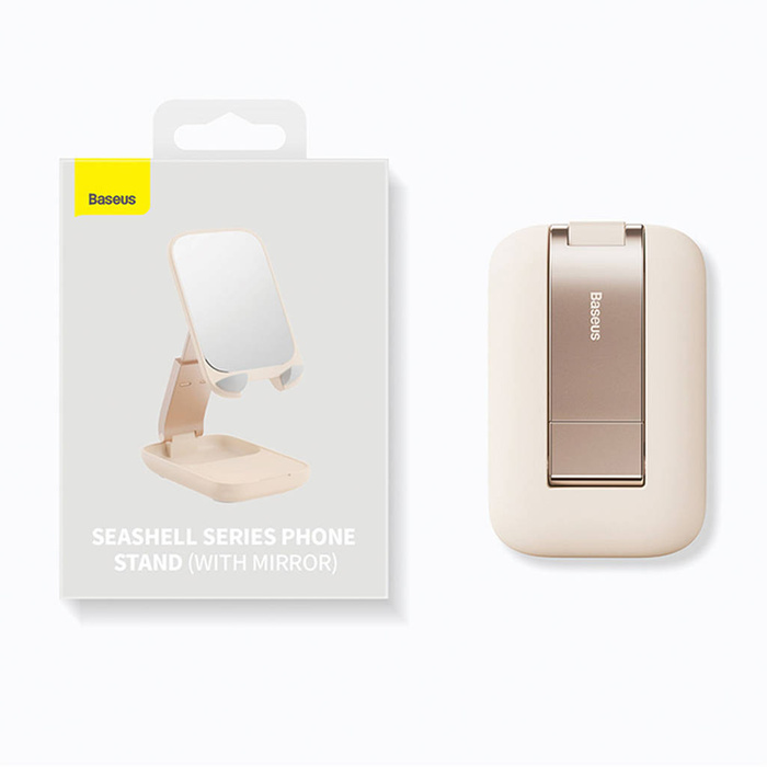 Regulowany stojak na telefon Baseus Seashell Series - fioletowy