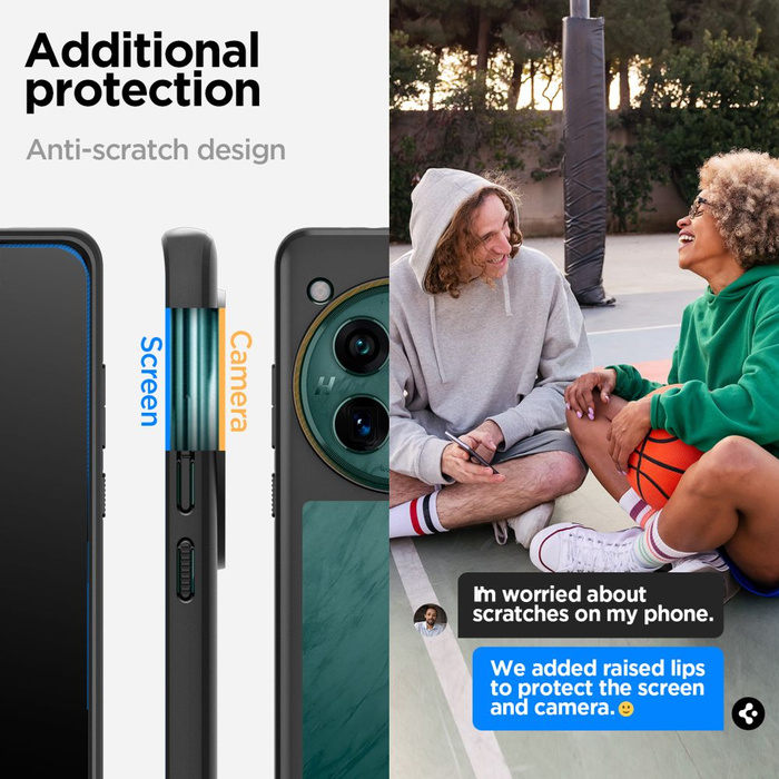 Etui Spigen Ultra Hybrid Oneplus 12 Matte Black