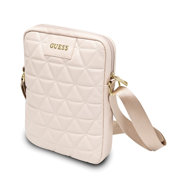 Torba GUESS Tablet 10 Bag Quilted Różowy
