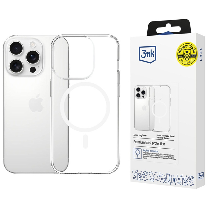 Etui 3MK Armor MagCase do Apple iPhone   15 Pro Max