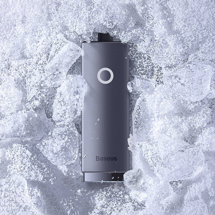 Baseus Lite Series Ethernet Adapter Type-C to RJ45 LAN Port (1000Mbps Aluminum Alloy) Grey