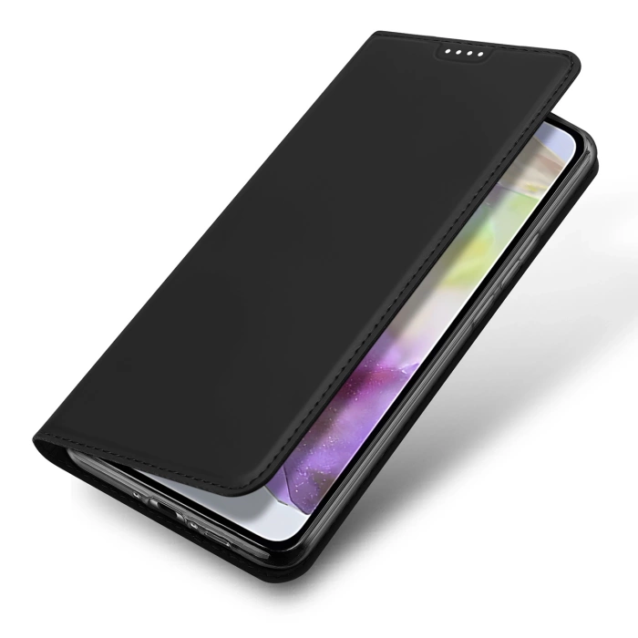 Etui Dux Ducis Skin Pro na Samsung Galaxy A36 5G / A56 5G z klapką i miejscem na kartę - czarne