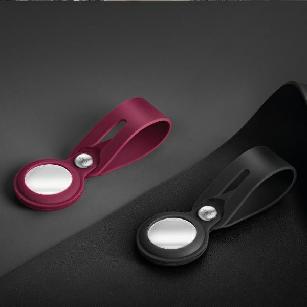 UNIQ etui Vencer Silicone na AirTag ciemnoszary/charcoal