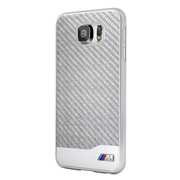 Etui BMW Samsung Galaxy S6 Srebrny Case
