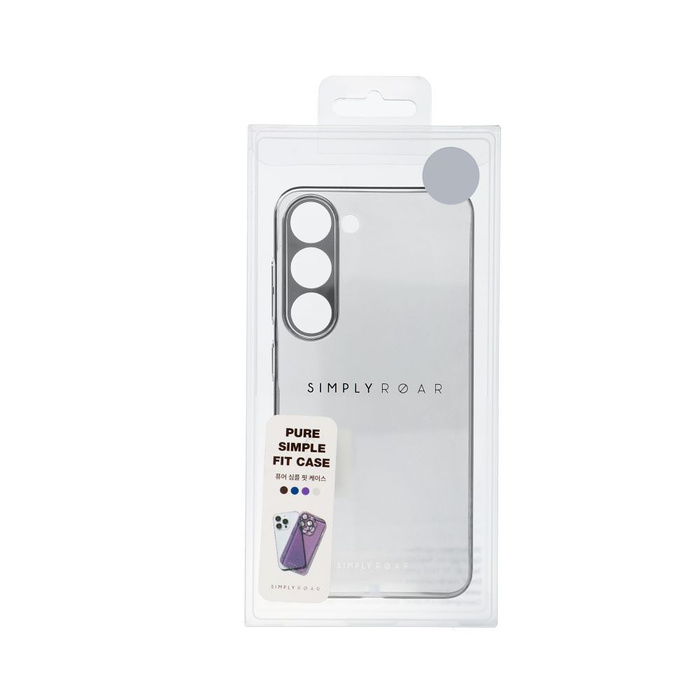 Futerał Roar Pure Simple Fit Case - do Samsung Galaxy S24 Czarny