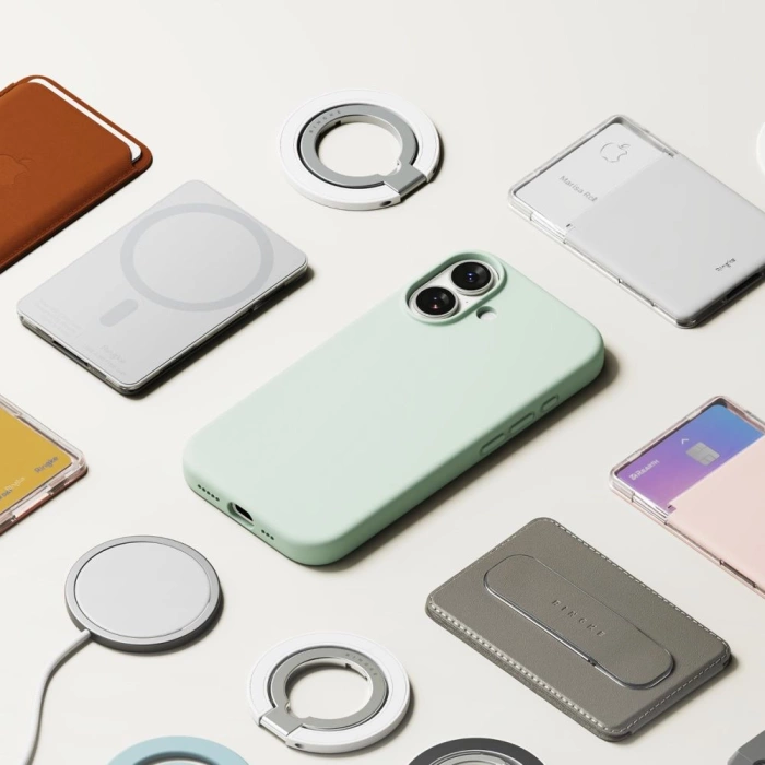 RINGKE SILICONE MAGNETIC MAGSAFE IPHONE 17 SOFT MINT