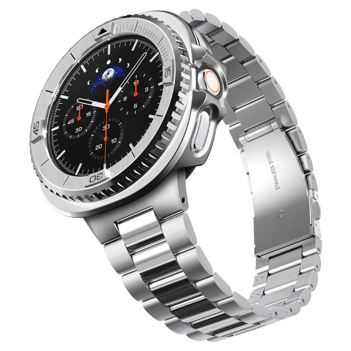 SPIGEN BEZEL TUNE PRO PILOT SAMSUNG GALAXY WATCH 8 CLASSIC (46 MM) SILVER