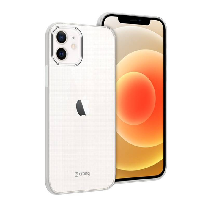 Etui Crong Crystal Slim Cover iPhone 12 iPhone 12 Pro przezroczysty