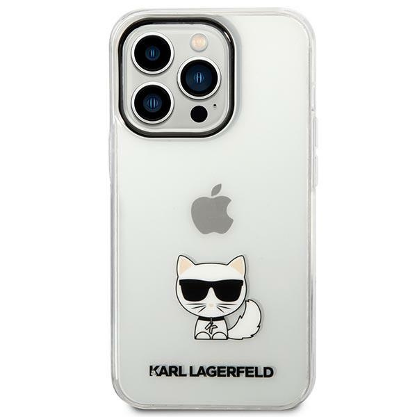 Etui KARL LAGERFELD Apple iPhone 14 Pro Max Choupette Body Bezbarwny Hardcase
