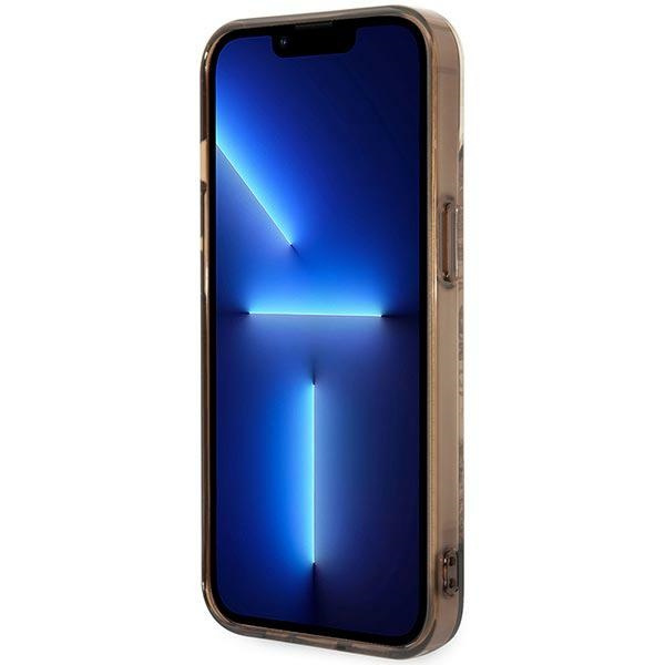 Etui GUESS Apple iPhone 14 Plus Porcelain Collection Brązowy Hardcase