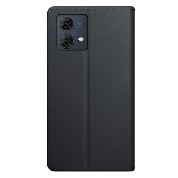 3MK Wallet Case Motorola Moto G84 5G czarny/black