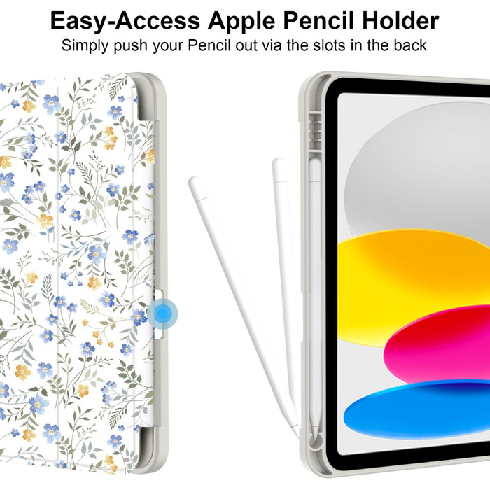 TECH-PROTECT SC PEN IPAD 10.9” 10 / 2022 / 11” 11 / 2025 SPRING FLOWERS