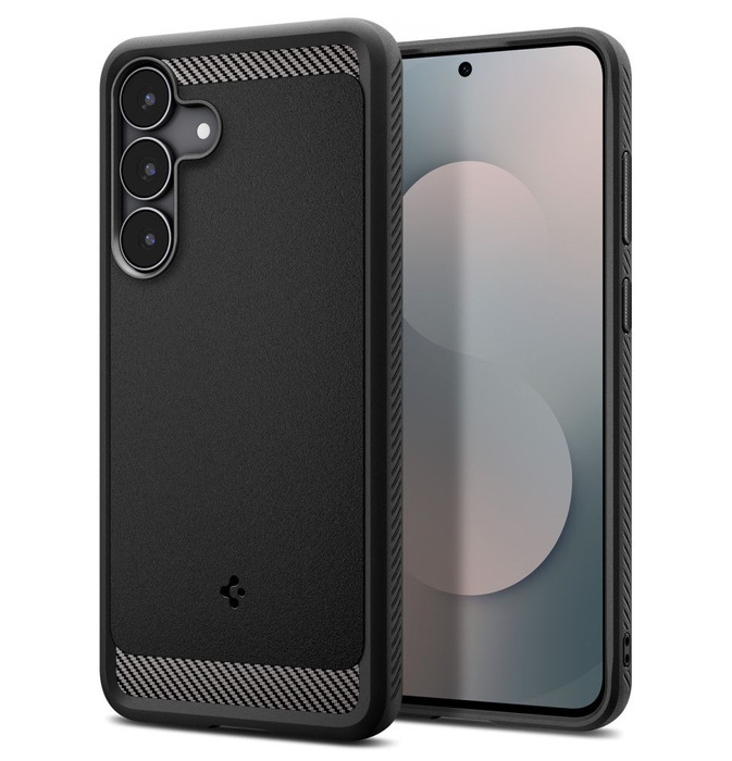 ETUI SPIGEN SAMSUNG GALAXY S25 FE RUGGED ARMOR MATTE BLACK
