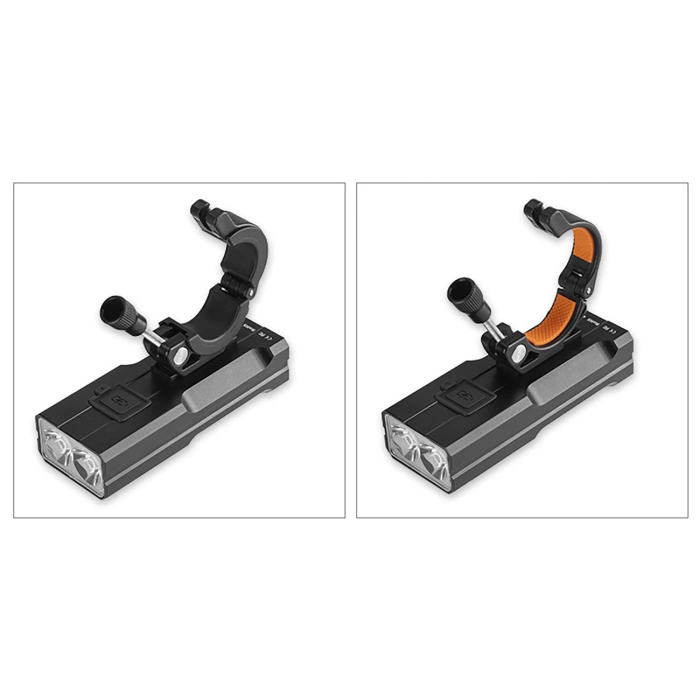 Lampka rowerowa Rockbros 24310002001 850 lm z funkcją powerbanku + kabel USB-C - USB-A - czarna