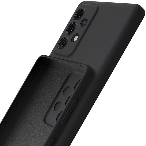 Etui 3MK Silicone Case Samsung Galaxy A53 5g A536 Czarny/black Case