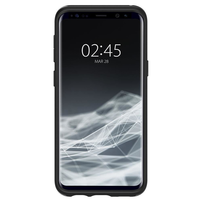 Etui Spigen Galaxy S9 Neo Hybrid Czarne Case Samsung Shiny Black