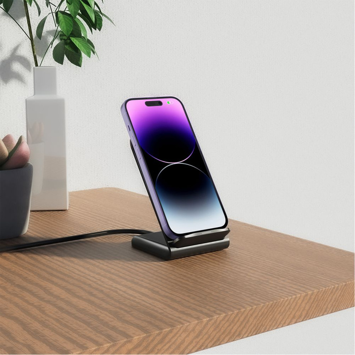 ŁADOWARKA TECH-PROTECT QI15W-S2 WIRELESS CHARGER 15W BLACK