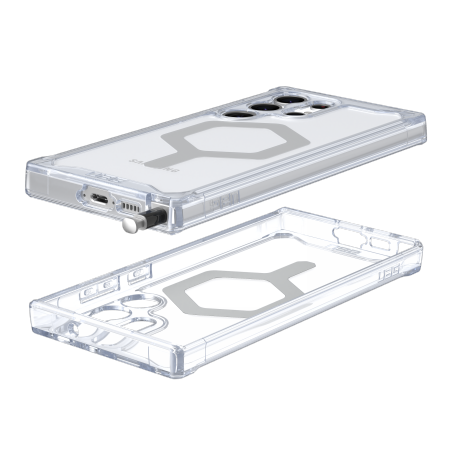 Etui UAG Plyo Pro - obudowa ochronna do Samsung Galaxy S23 Ultra 5G z wbudowanym modułem magnetycznym  (ice) Case