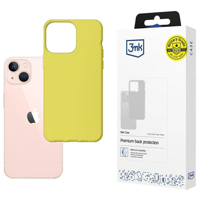 3MK Matt Case iPhone 14 Plus 6,7" limonka /lime
