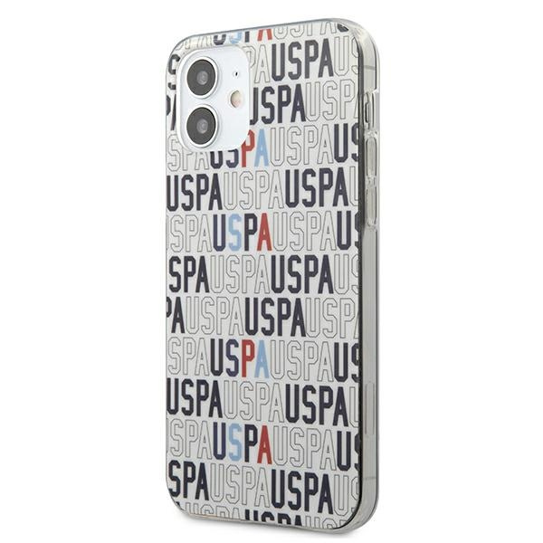 Etui US POLO Apple iPhone 12 Mini Logo Mania Collection USHCP12SPCUSPA6 Biały Case