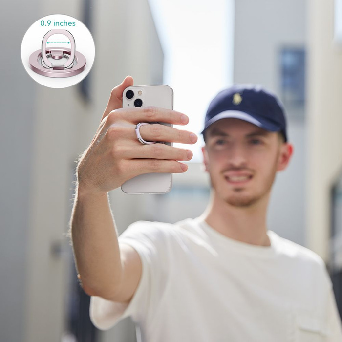 Uchwyt Esr Halolock Magsafe Phone Ring Stand Pastel Pink 