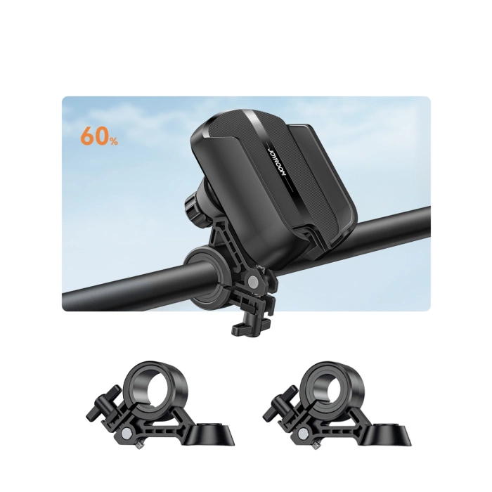 Uchwyt Joyroom JR-ZS431 na telefon na rower motocykl hulajnogę - czarny