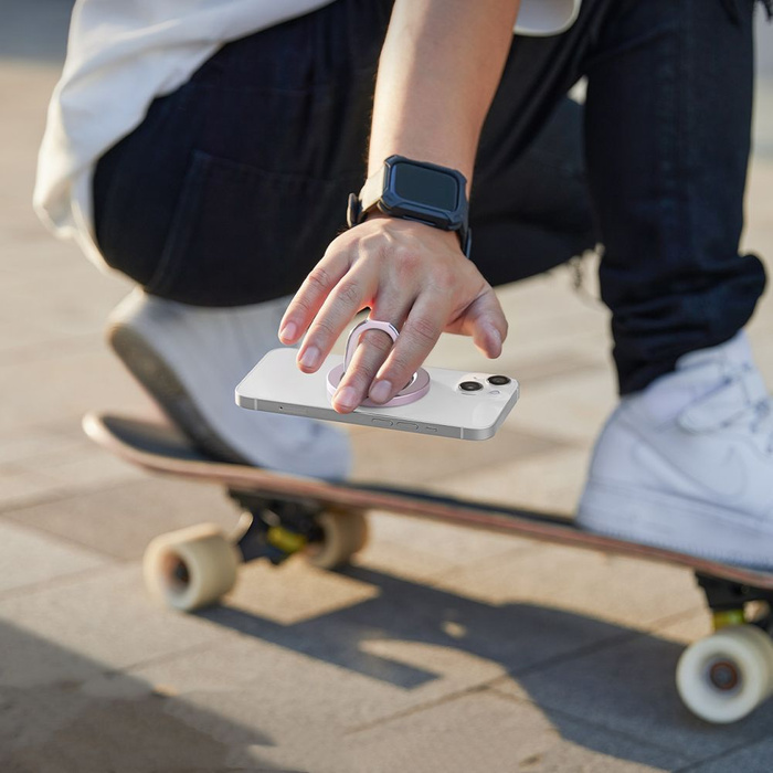 Uchwyt Esr Halolock Magsafe Phone Ring Stand Pastel Pink 