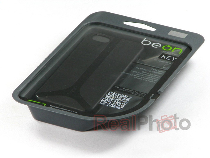 Etui iPhone 5 5S SE BEON Czarny Pokrowiec 