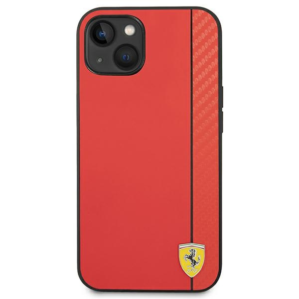 Etui Ferrari iPhone 14 Plus 6,7" czerwony/red hardcase Carbon