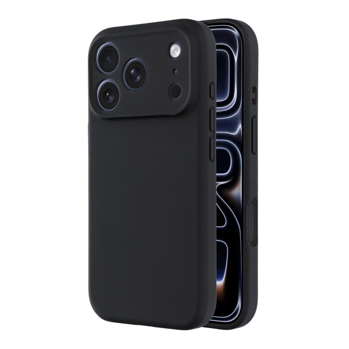 Etui na iPhone 15 PRO MAX Forcell F-Protect Rubber Premium zgodny z MagSafe czarny 0INT