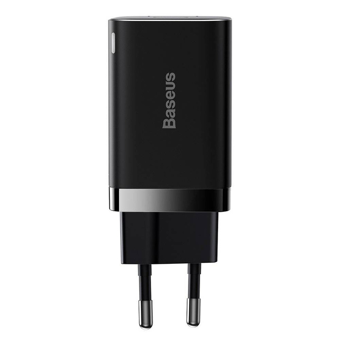 [PO ZWROCIE] Baseus Super Si Pro szybka ładowarka USB / USB Typ C 30W Power Delivery Quick Charge czarny (CCSUPP-E01)