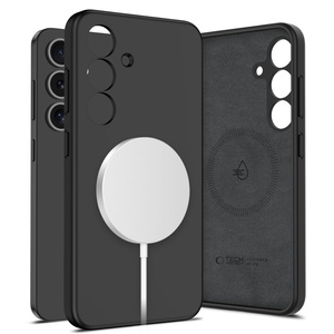 Etui TECH-PROTECT LIQUID SILICONE MAGSAFE GALAXY S25+ PLUS BLACK