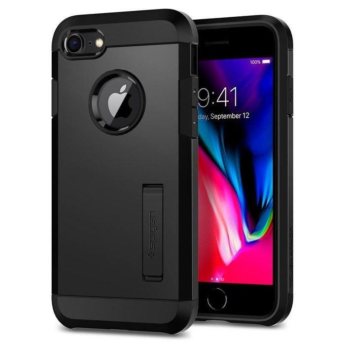 Etui iPhone 8 7 SPIGEN TOUGH ARMOR 2 Czarne Apple 