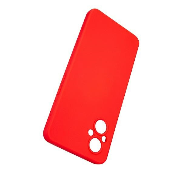 Beline Etui Silicone Oppo Reno 7 Liteczerwony /red
