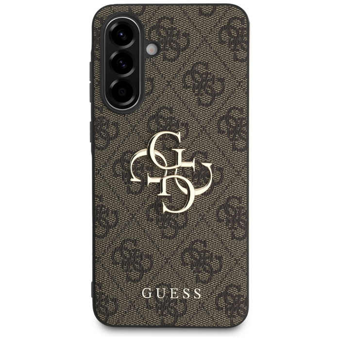 Etui Guess Big 4G Logo Classic Logo do   Samsung Galaxy A56 brązowy