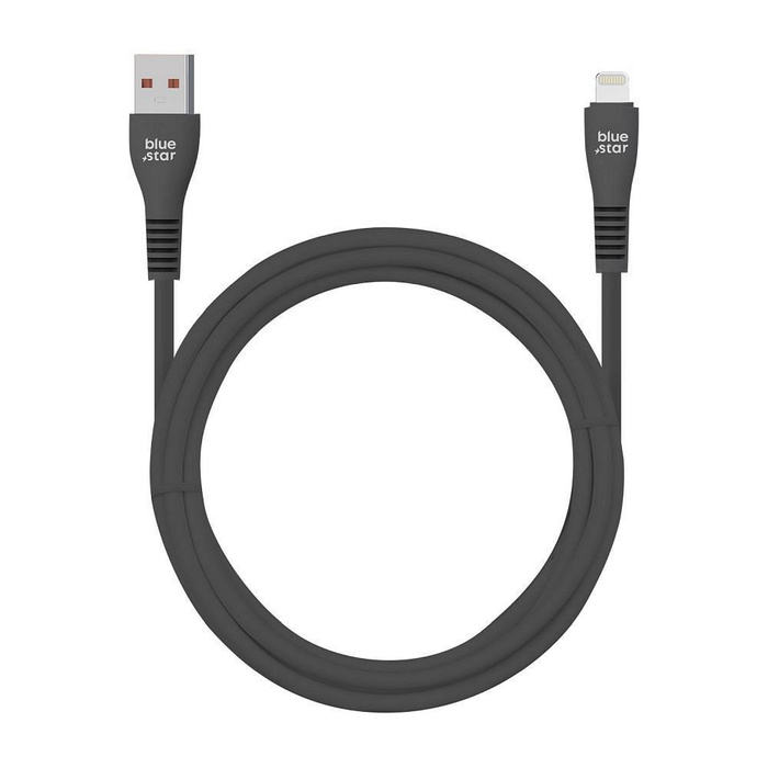 Kabel USB A do Lightning Blue Star 2A 12W 1 m DC99I czarny