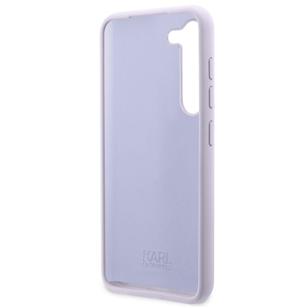 Etui Karl Lagerfeld Silicone Nft Ikonik - Etui Samsung Galaxy S23 (fioletowy) Case