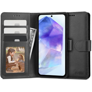 Etui Tech-protect Wallet Samsung Galaxy A55 5g Black Case