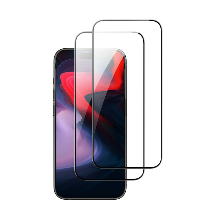 Szkło Hartowane Esr Tempered Glass 2-pack iPhone 15 Pro Black