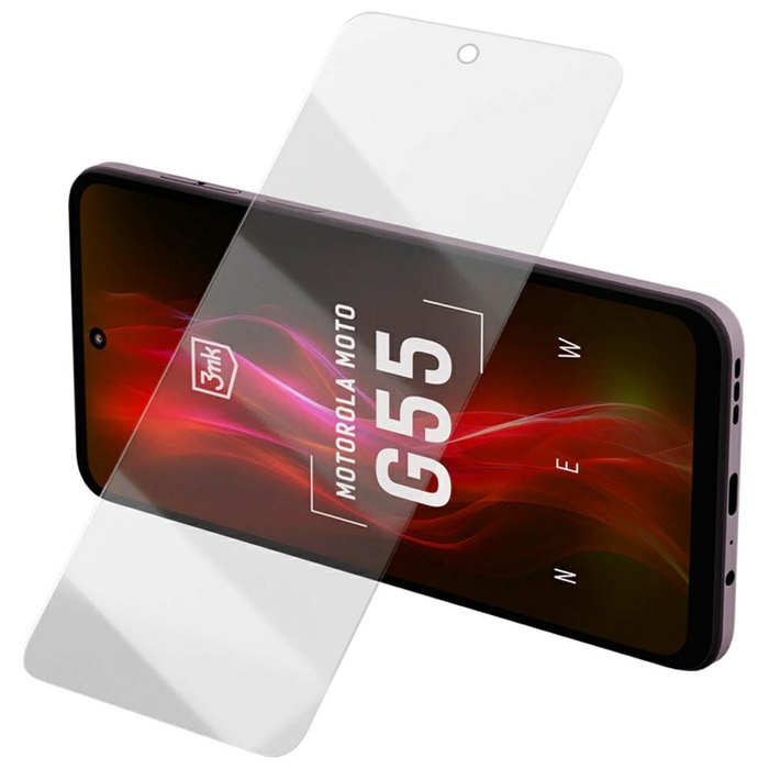 Szkło hybrydowe 3MK Motorola Moto G55 5G FlexibleGlass Lite 