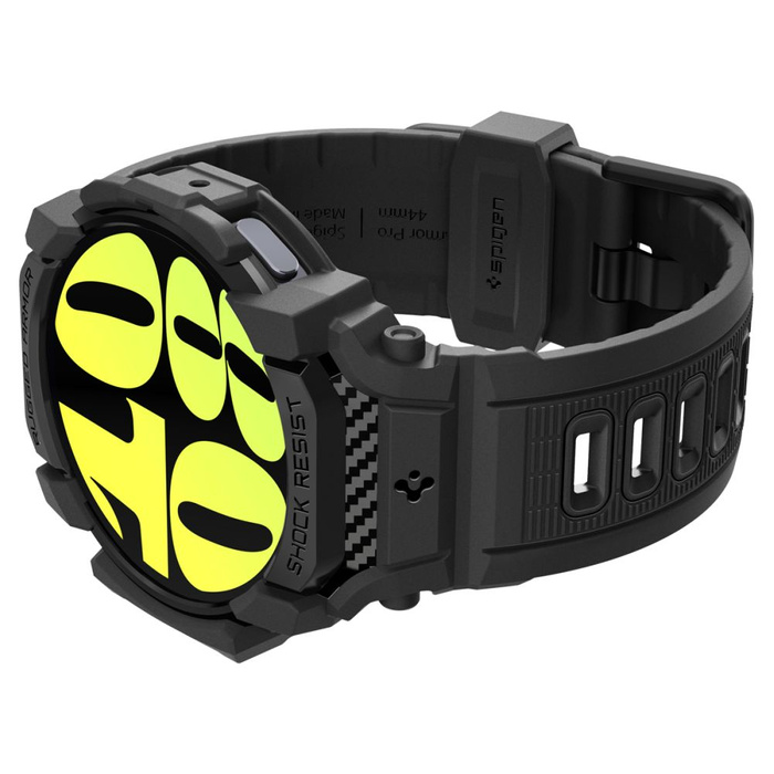 PASEK SPIGEN RUGGED ARMOR ”PRO” SAMSUNG GALAXY WATCH 7 (40 MM) MATTE BLACK