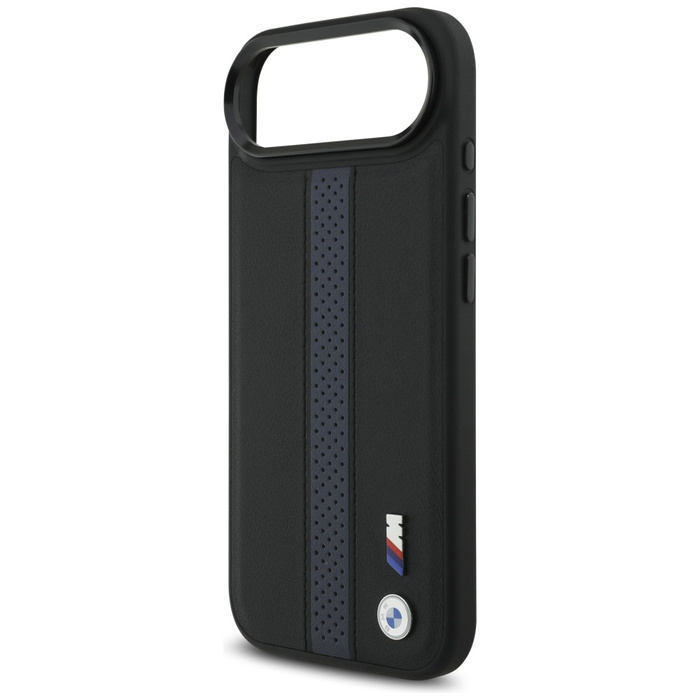 Etui BMW M Perforated Stripe Logo        MagSafe do iPhone 17 Air niebieski