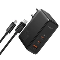 Ładowarka sieciowa Baseus GaN5 Pro 2 x USB-C + USB, 160W (czarna)