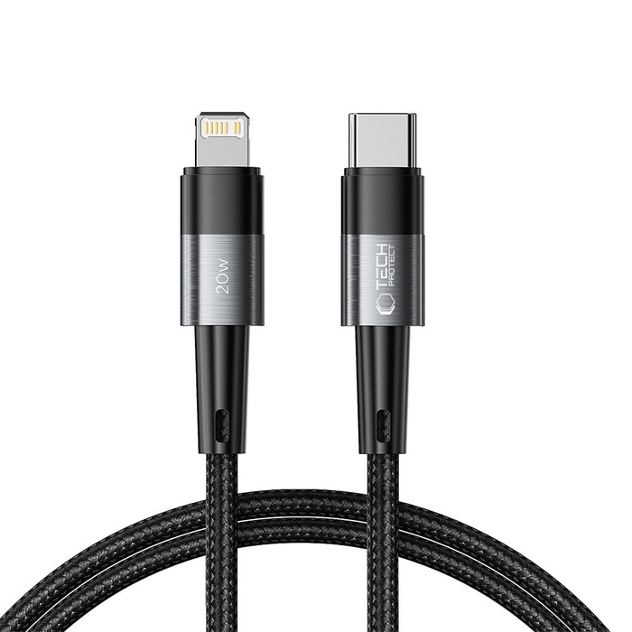 KABEL TECH-PROTECT ULTRABOOST LIGHTNING CABLE PD20W/3A 100CM GREY