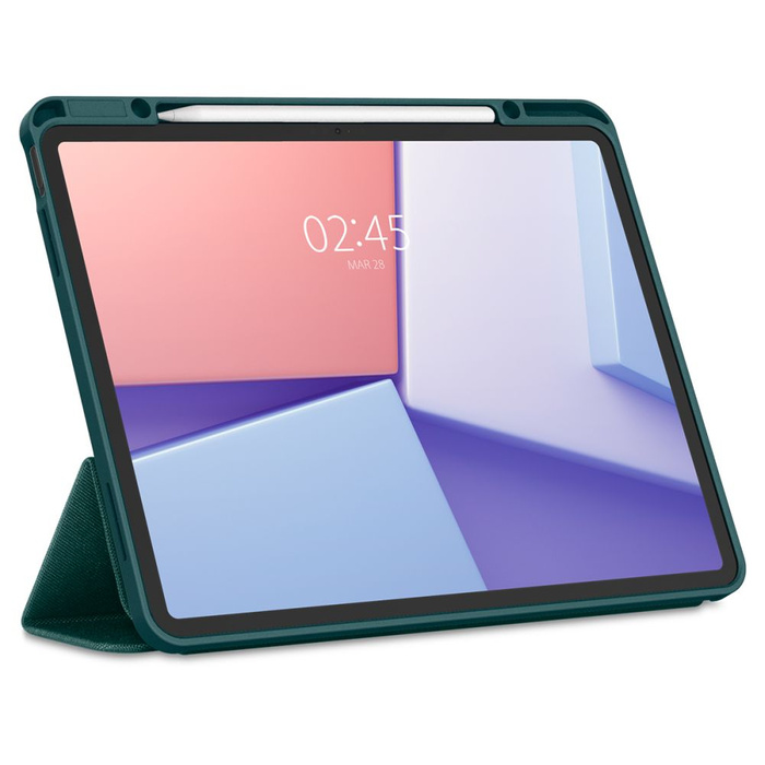 ETUI SPIGEN URBAN FIT IPAD AIR 13 2024 MIDNIGHT GREEN