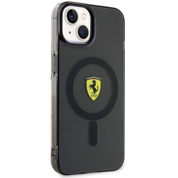 Etui Ferrari FEHMP14MURKK iPhone 14 Plus 6,7" czarny/black hardcase Translucent Magsafe Case