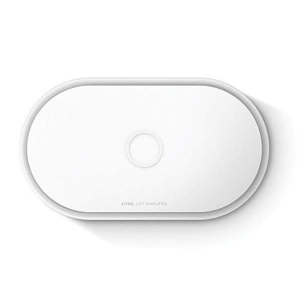 Sterylizator UNIQ LYFRO Air Capsule UV-C Ładowarka Indukcyjna 10W Biały