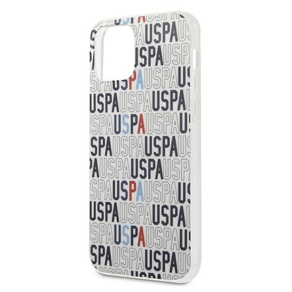 Etui US POLO Apple iPhone 12 Pro Max 6,7 Logo Mania Collection USHCP12LPCUSPA6 Biały Case
