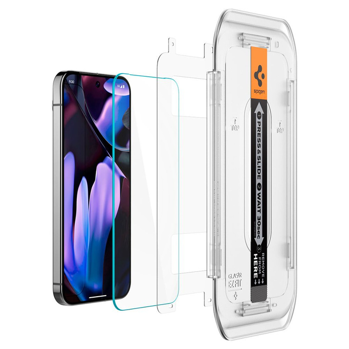 SZKŁO HARTOWANE SPIGEN GLAS.TR ”EZ FIT” 2-PACK GOOGLE PIXEL 9 / 9 PRO PIXEL 10 / 10 PRO CLEAR